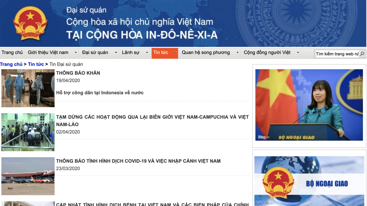 Khuyến cáo người Việt tại Indonesia đã đăng ký về nước